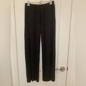 BLEUSALT Black Stretch Pants Size 3 • Flared Leg • Side Pockets